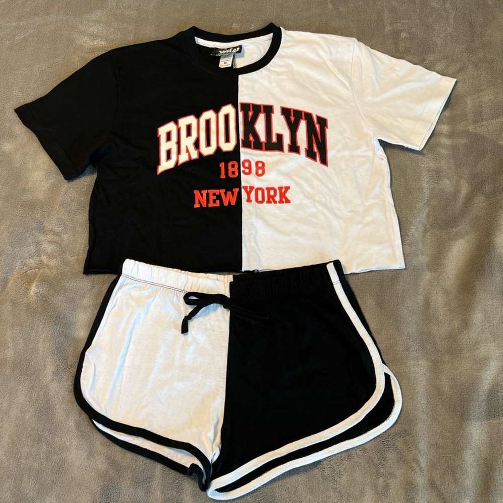 Popular Sports Brooklyn 1898 New York 2pc. Set Size M
